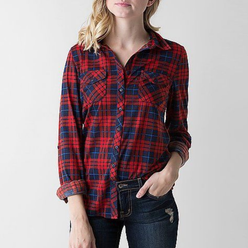 Passport Plaid Shirt from Buckle